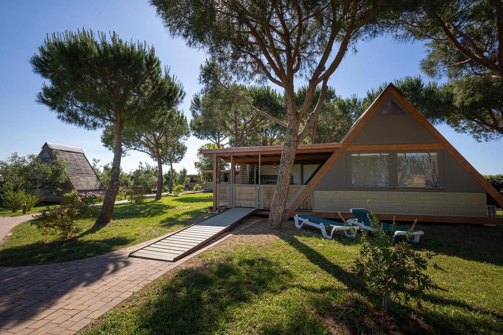 Glamping Gli Etruschi Luxury tent